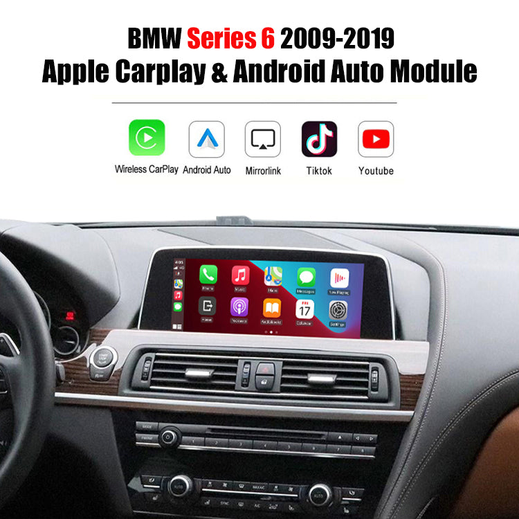 BMW Series 6 2009-2019 | Apple Carplay & Android Auto Module