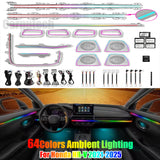 Upgrade Symphony Led Car Interior Ambient Lighting for Honda HR-V 2021-2025 Decoration Strip Accessories