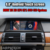 8.8'' For BMW X5 X6 E70 E71 CCC CIC System Android Screen Infotainment Navigation System Car Multimedia Touch Screen Head Unit Car Radio GPS Dual System