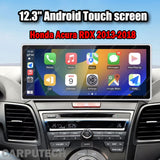 12.3 inch For Honda Acura RDX 2013-2018 Infotainment Navigation System Car Multimedia Touch Screen Head Unit Android14 Car Radio GPS