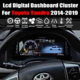 For Toyota Tundra 2014-2019 12.3" LCD Digital Dashboard Cluster Car Panel Speedometer Virtual Cockpit