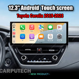 12.3 inch For Toyota Corolla 2019-2023 Infotainment Navigation System Car Multimedia Touch Screen Head Unit Android Car Radio GPS