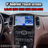 9'' For Infiniti QX50 EX25 EX35 2010-2020 Android Screen Infotainment Navigation System Car Multimedia Touch Screen Head Unit Car Radio GPS