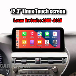 12.3 inch For Lexus RX 2009-2015 Linux Infotainment Navigation System Car Multimedia Touch Screen Head Unit Car Radio GPS