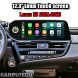 12.3 inch For Lexus ES 2021-2023 Linux Infotainment Navigation System Car Multimedia Touch Screen Head Unit Car Radio GPS