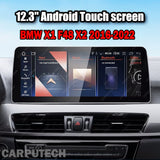 12.3 inch For BMW X1 F48 X2 2016-2022 Infotainment Navigation System Car Multimedia Touch Screen Head Unit Android14 Car Radio GPS