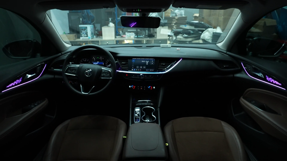 For Buick Regal 2017-2024 Symphony Car Interior Ambient Lighting 64 Color Trim Decoration Accessories