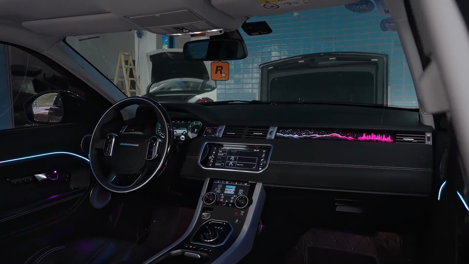 Upgrade Symphony LED Car Interior Ambient Lighting for Land Rover Range Rover Evoque 2015-2018 Decoration Accessories