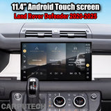 11.4'' For Land Rover Defender 2020-2025 Android Screen  Infotainment Navigation System Car Multimedia Touch Screen Head Unit Car Radio Curved High-Definition Screen