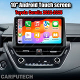 For Toyota Corolla 2022-2025 Infotainment Navigation System Car Multimedia Touch Screen Head Unit Android14 Car Radio GPS