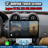 13'' For Jaguar XJ XJL XJR 351 2010-2019 Android Screen Infotainment Navigation System Car Multimedia Touch Screen Head Unit Car Radio GPS