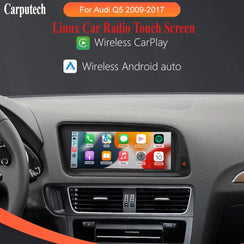 For Audi Q5 2009-2017 Linux Car Radio Multimedia Touch Screen Head Unit Wireless Apple CarPlay Android Auto Carputech