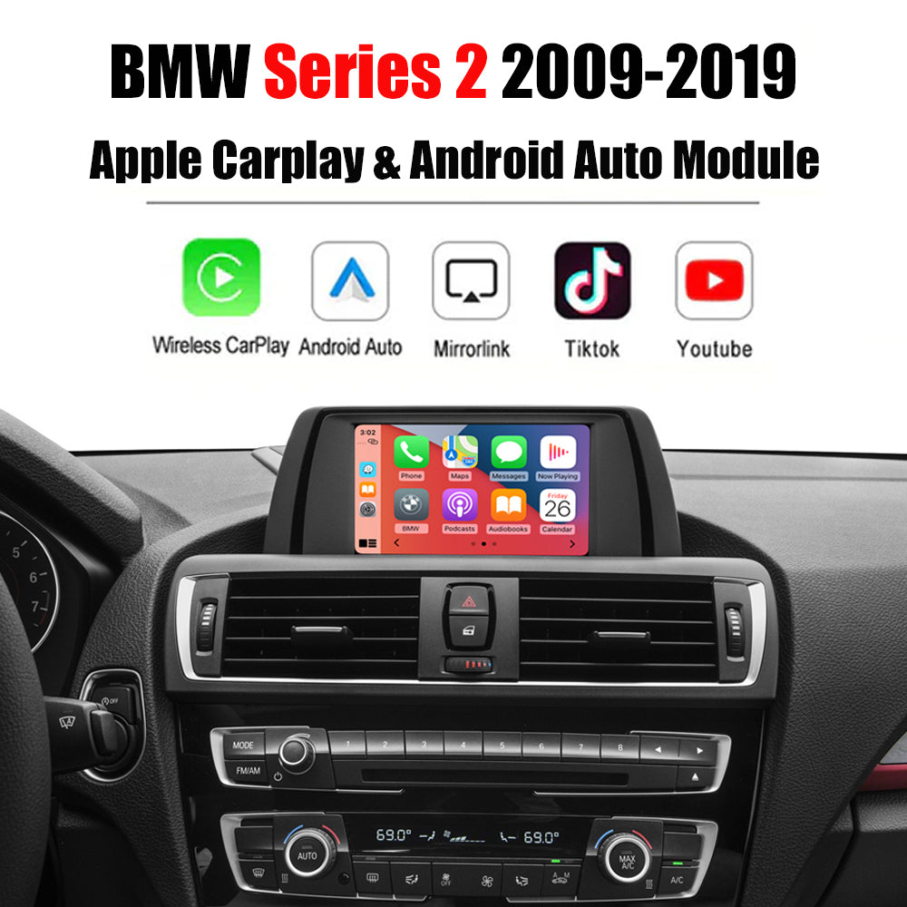 BMW Series 2 2009-2019 | Apple Carplay & Android Auto Module