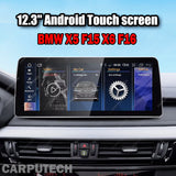 12.3 inches For BMW X5 F15 X6 F16 Infotainment Navigation System Car Multimedia Touch Screen Head Unit Android14 Car Radio GPS