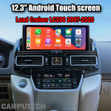 12.3'' For Toyota Land Cruiser LC200 2007-2020 Android Screen Infotainment Navigation System Car Multimedia Touch Screen Head Unit Car Radio GPS