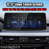 12.3 inch For BMW X5 F15 X6 F16 2014-2019 NBT EVO Linux Infotainment Navigation System Car Multimedia Touch Screen Head Unit Car Radio GPS