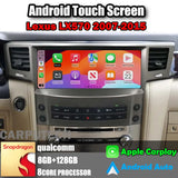 12.3 inch Lexus LX570 2007-2015 Car Radio Multimedia Player Wireless CarPlay Android Auto Upgrade Android Touch Screen Carputech