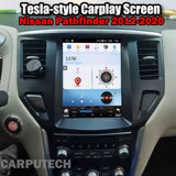 10.4" For Nissan Pathfinder 2012 - 2020 Car Radio Headunit Stereo Carplay Upgrade Tesla Style Screen Android Auto GPS Navigation Multimedia Player Carputech