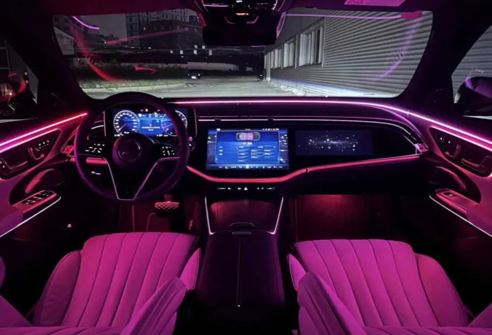 Full Set 64 colors Led Ambient Lighting Kit for Mercedes Benz S