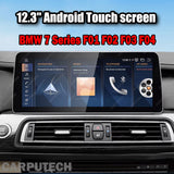 12.3 inch For BMW 7 Series F01 F02 F03 F04 Snapdragon Wireless CarPlay AUTO Android14 Car Stereo Multimedia Head Unit Radio Navigation Screen