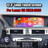 12,3 Zoll für Lexus GS 2012–2020 Linux-Infotainment-Navigationssystem, Auto-Multimedia-Touchscreen, Head Unit, Autoradio, GPS
