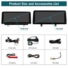 Android 13 Android Touch Screen For BMW X5 X6 CCC CIC NBT | Wireless Apple Carplay & Android Auto | Original Style Car Radio Screen
