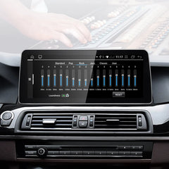 Autoradio Carputech 12.3 Système Android pour BMW Série 5 F07 GT 2011-2016 Écran tactile IPS 1920 * 720 WIFI SIM Carplay GPS Navi Unité principale