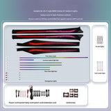 For BMW 5 Series GT F07 2010-2017 64 Color Symphony Car Interior Ambient Lighting Trim Decoration Accessories