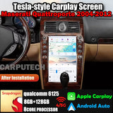 13.9" Qualcomm For Maserati Quattroporte 2004-2012 Car Radio Stereo Carplay Upgrade Tesla Style Screen Android Auto GPS Navigation Multimedia Player Carputech