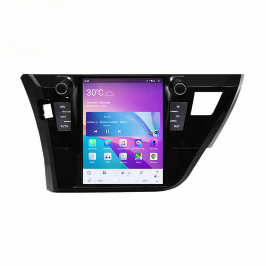 Autoradio 10,4" pour Toyota Corolla 2014 2015 2016, stéréo, Carplay, mise à niveau, écran de style Tesla, Android Auto, navigation GPS, lecteur multimédia
