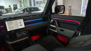 64 Colors Dynamic Ambient Light for Land Rover Defender (L663) 2020-2025 Interior Lighting Upgrade Accessories Carputech