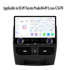 16.8inch Touch Screen For Toyota Prado 120 2002-2009/ Lexus Gx470 2004-2009 Android 13 Auto Car Radio Multimedia Video Player Carplay
