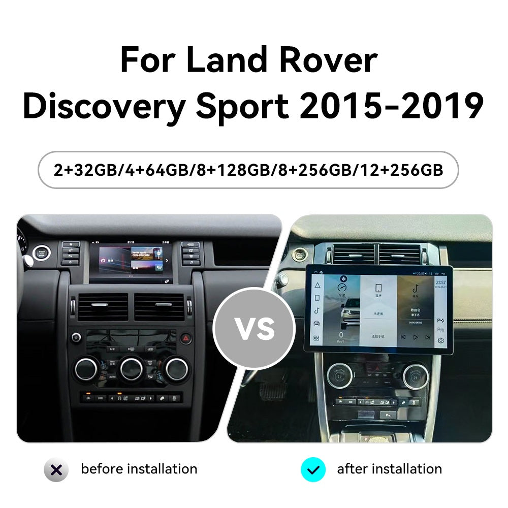 13.3 inch For Land Rover Discovery Sport 2015-2019 Infotainment Navigation System Car Multimedia Touch Screen Head Unit Android Car Radio GPS