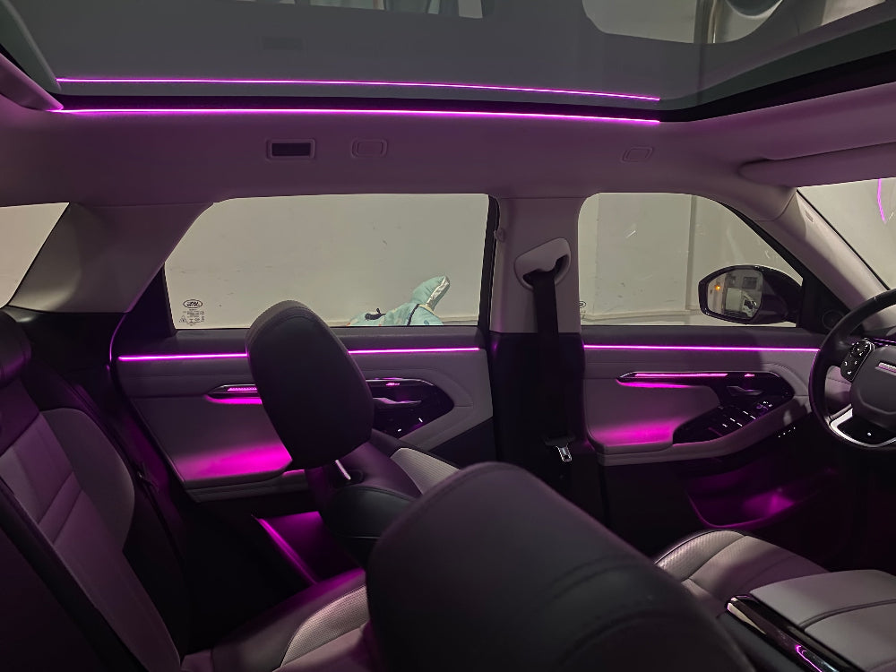 Dynamic Ambient Lighting for Range Rover Evoque 2020-2023 Interior LED ...