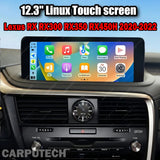 12.3 inch For Lexus RX 2020-2022 Linux Infotainment Navigation System Car Multimedia Touch Screen Head Unit Car Radio GPS