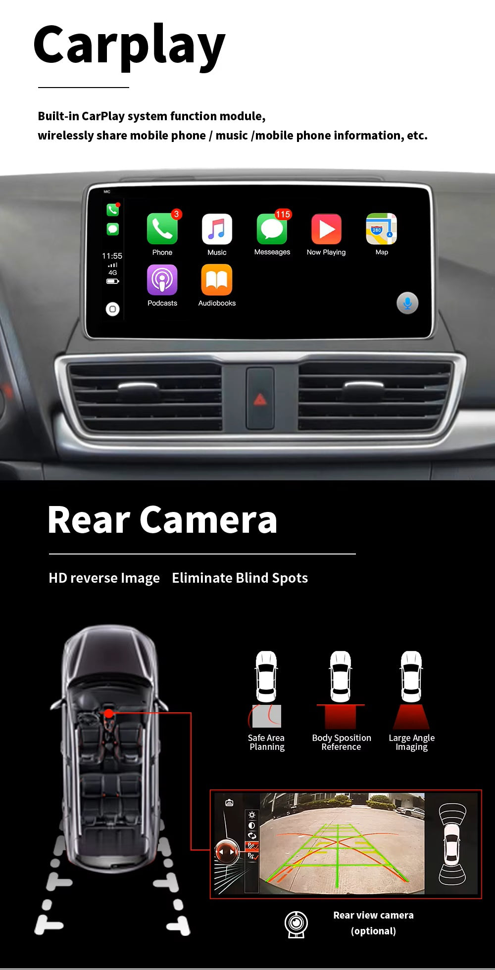 10.25'' For  For Mazda 6 Atenza 2016-2019 Dual System Android Screen Infotainment Navigation System Car Multimedia Touch Screen Head Unit Car Radio GPS