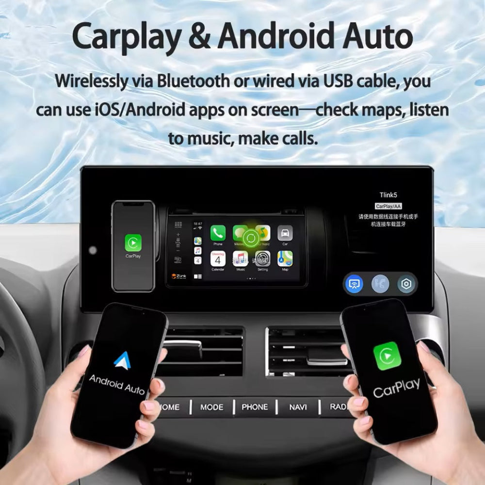 12.3 inch For Toyota 4runner 2007-2021 Infotainment Navigation System Car Multimedia Touch Screen Head Unit Android14 Car Radio GPS