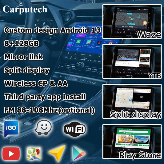 Lexus LBX 2023 to present Android13 base Navigation Video Interface box Apple CarPlay & Android Auto Upgrade Module