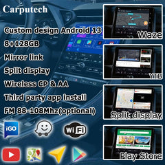 Lexus LBX 2023 to present Android13 base Navigation Video Interface box Apple CarPlay & Android Auto Upgrade Module