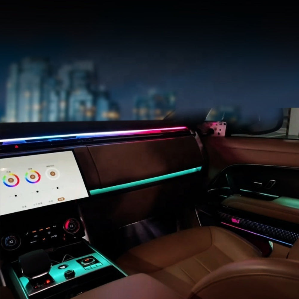 Range Rover Rectangle Light Upgrade Symphony LED Car Interior Ambient Lighting for Land Rover Rang ...