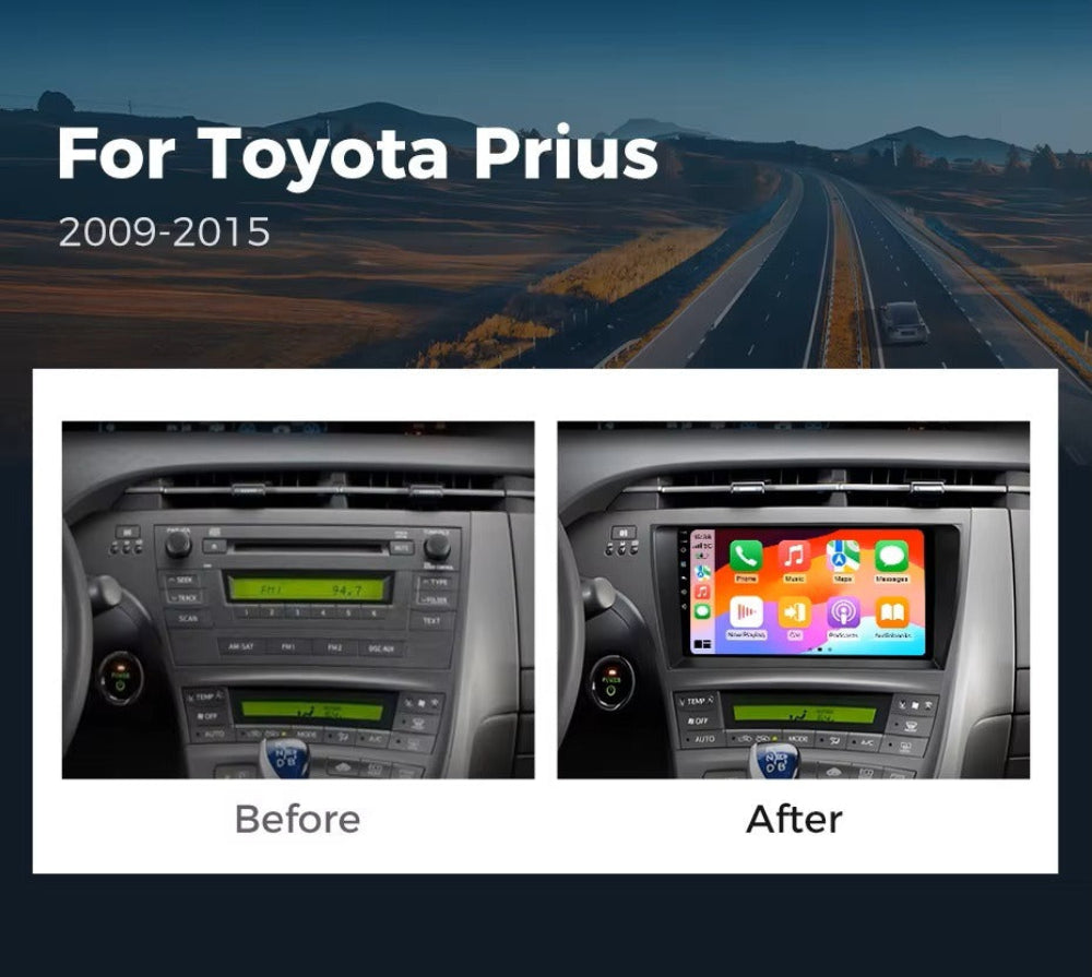 For Toyota Prius 2009-2015 Infotainment Navigation System Car