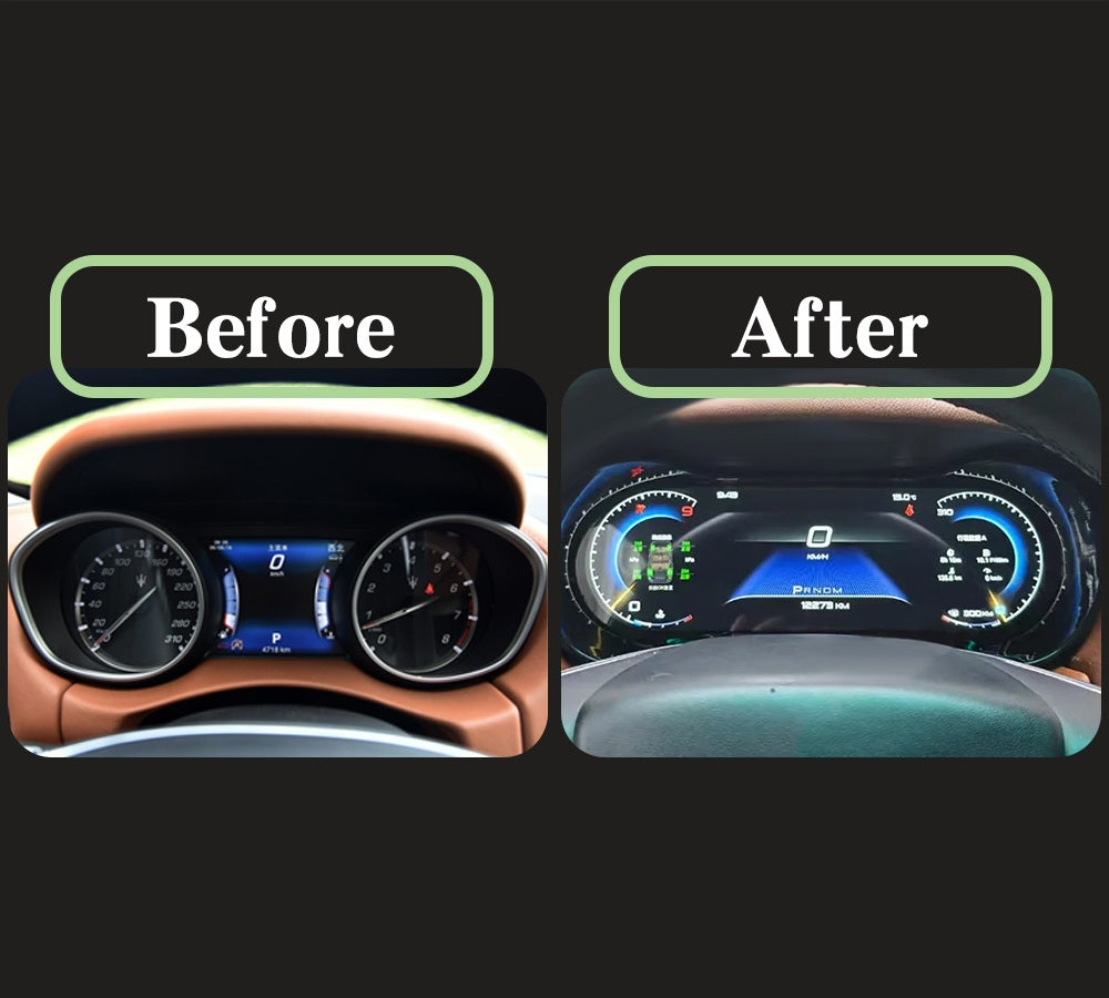 Maserati LCD Digital Dashboard – Carputech