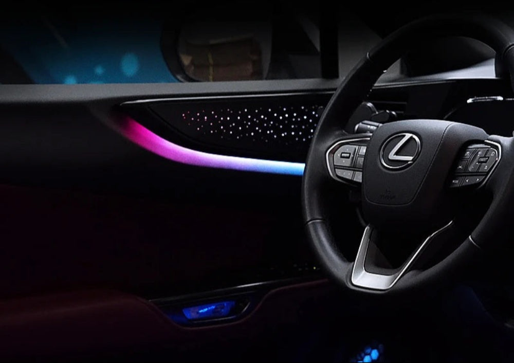 Dynamic Symphony Colorful Ambient Lighting for LEXUS NX 2022-2025 Interior LED Light Trim Upgrade Accessories Carputech