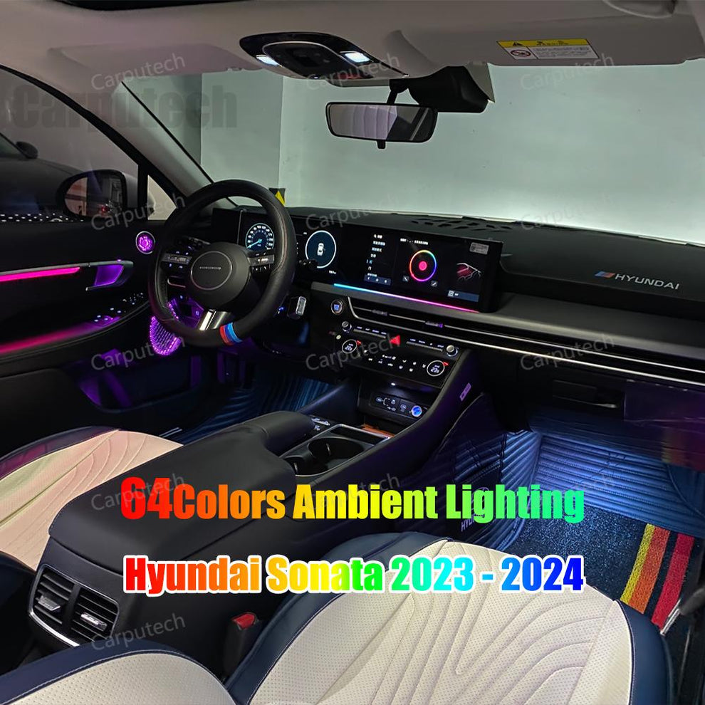 Upgrade Symphony LED Car Interior Ambient Lighting for Hyundai Sonata ...