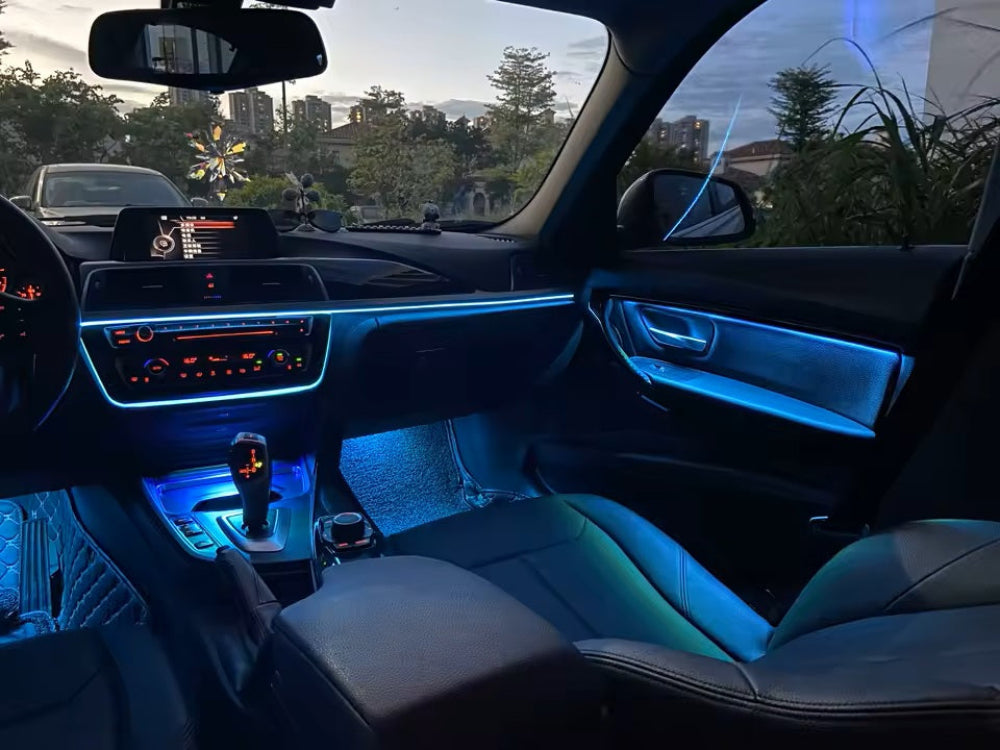 Ambient Lighting Upgrade for BMW 3 Series 2013 - 2019 Interior Accessories LED Door Trim Speaker Cover Lights Carputech