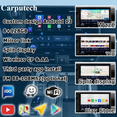 Lexus GX 2023 to present Android13 base Navigation Video Interface box Apple CarPlay & Android Auto Upgrade Module