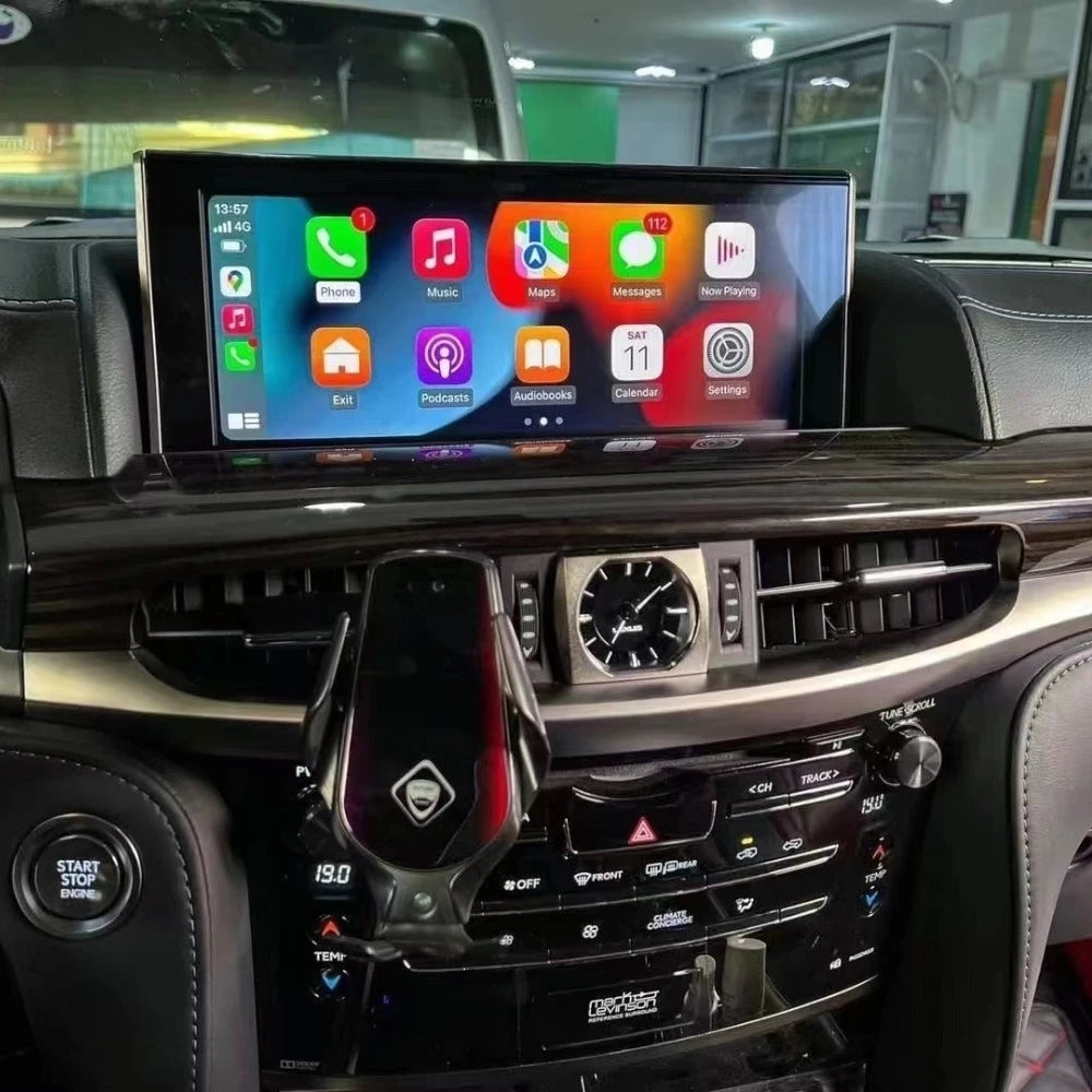 12.3'' For Lexus LX570 2016-2021 Android Screen Infotainment Navigation System Car Multimedia Touch Screen Head Unit Car Radio GPS