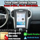11.8" For ISUZU D-MAX/MU-X 2015-2018 Car Radio Headunit Stereo Carplay Upgrade Tesla Style Screen Android Auto GPS Navigation Multimedia Player Carputech