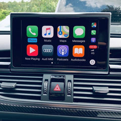 Kabelloses CarPlay Android Auto für Audi A4 S4 RS4 2008-2018, mit AirPlay Mirror Link Car Play-Funktionen 
