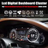 For Maserati GranTurismo GT/GranCabrio GC/ Quattroporte 2004-2018 12.3" LCD Digital Dashboard Cluster Car Panel Speedometer Virtual Cockpit Carputech